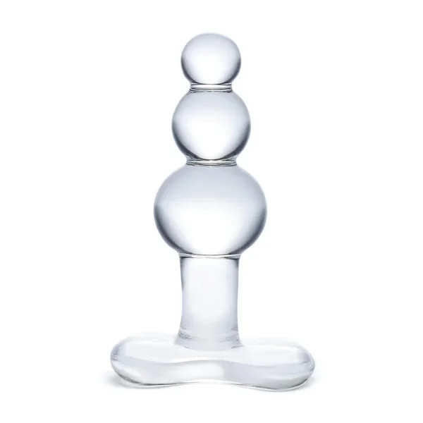 Glas Beaded Glass Butt Plug