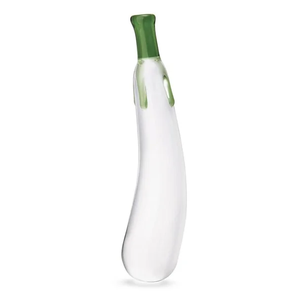 Glas Eggplant Ecstasy Glass Dildo
