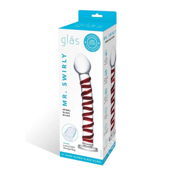 Glas Mr.Swirly Dildo
