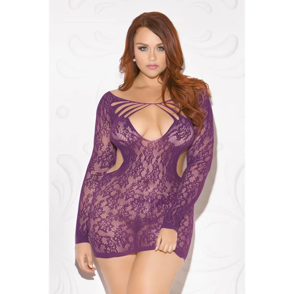 Glitter Lingerie La Dolce Vita Plus Size Chemise