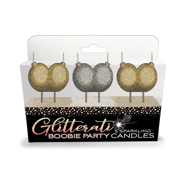 Glitterati Boobie Candle Set