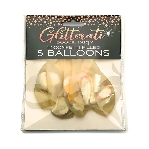 Glitterati Boobie Confetti Balloons