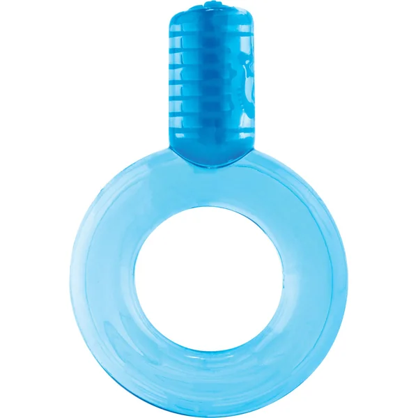 Go Vibe Ring Disposable Cockring Blue