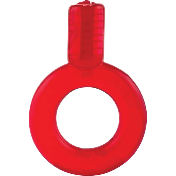 Go Vibe Ring Disposable Cockring Red