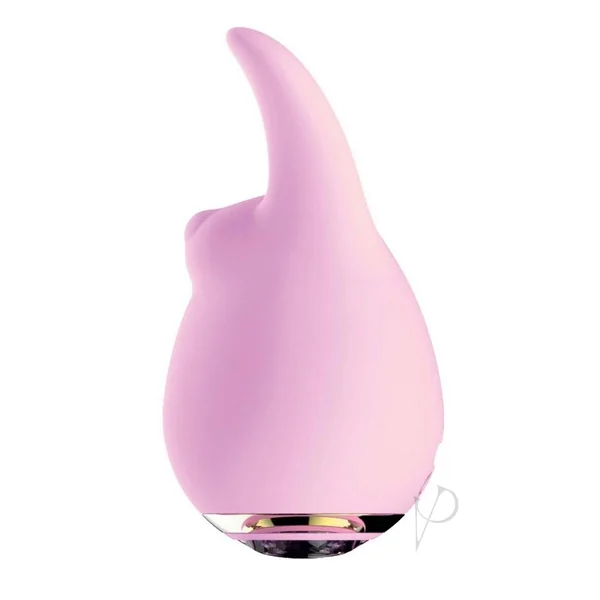 Goddess Diamond Rechargeable Silicone Bunny Tickler - Pink