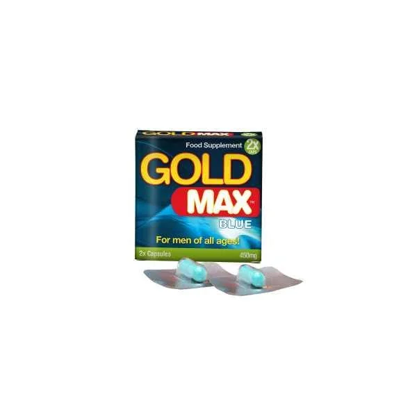 GoldMAX BLUE 2 Pack – Male Sex Enhancer Supplement