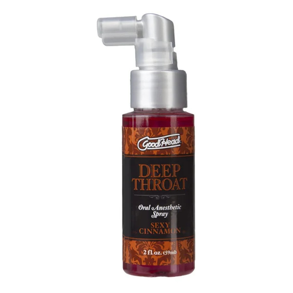 Goodhead Deep Throat Spray Sexy Cinnamon 2oz