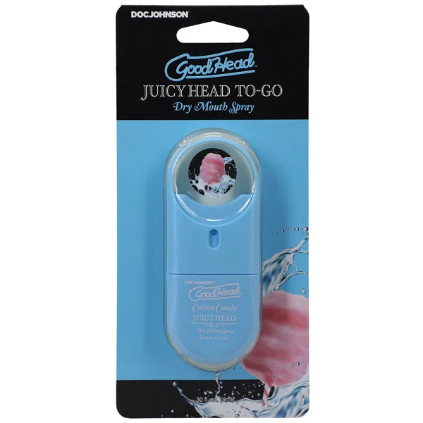 GoodHead Juicy Head Dry Mouth Spray Cotton Candy Flavor To-Go
