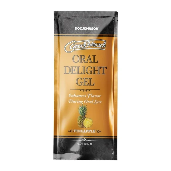 Goodhead Oral Delight Gel .24oz Bulk (48 Pieces) - Pineapple