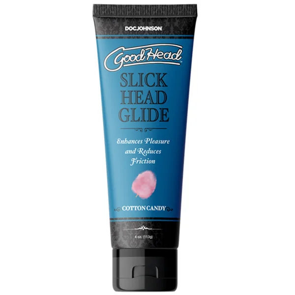 GoodHead Slick Head Glide Water Based Lube Cotton Candy 4oz