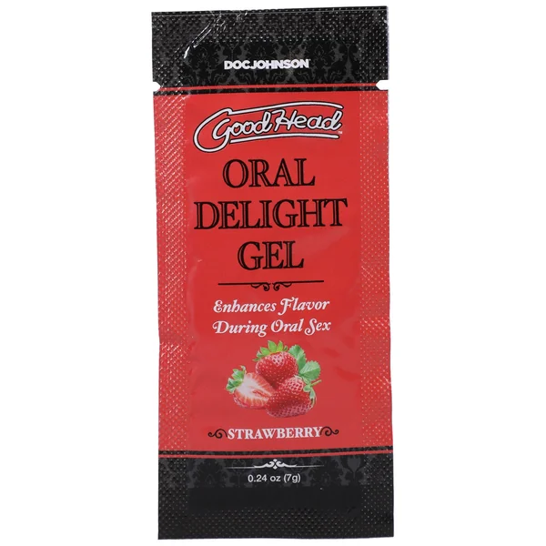Goodhead Strawberry Oral Delight Gel Edible Flavor Enhancer