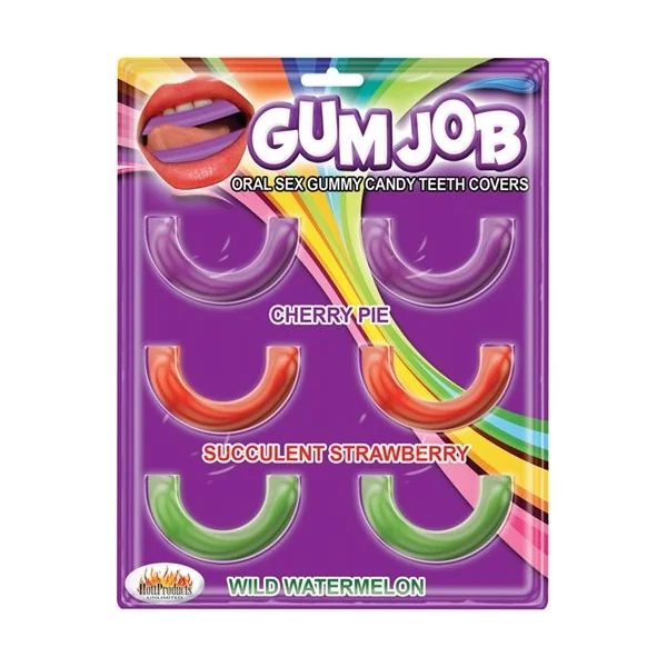 Gum Job Edible Oral Candy Teeth Covers 6 Pack for Adults