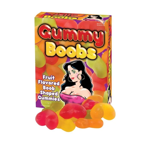 Gummy Boobs Fruity Flavored 30 Pieces Per Box