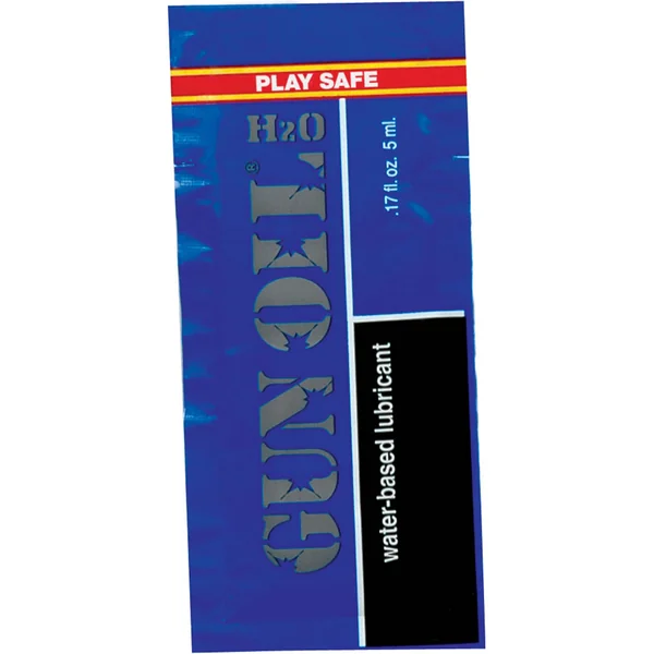 Gun Oil H2O Foil Packs .17 Ounce 50 Per Bag