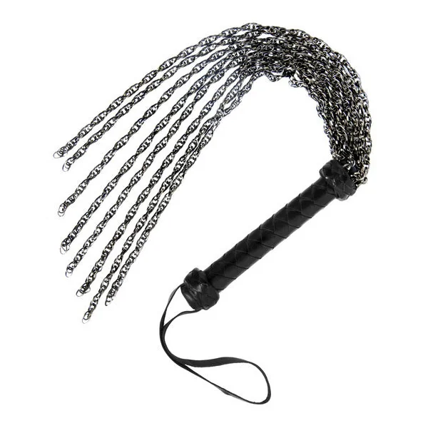 Gunmetal Chain Flogger