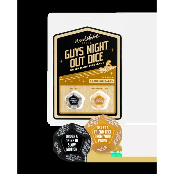 Guys Night Out Dice: Bachelor Party