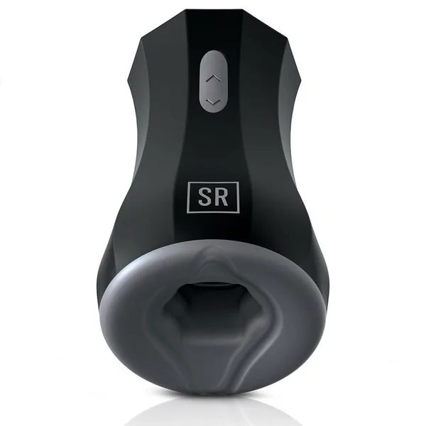 Handheld Silicone Twin Turbo Vibrating and Heating Male Masturbator by Sir Richard's