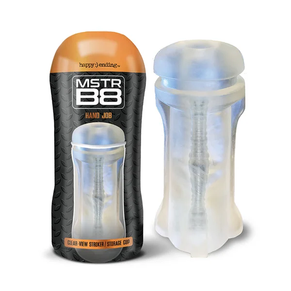 Happy Endings Mstr B8 In The Clear Stroker Cup Hand Job