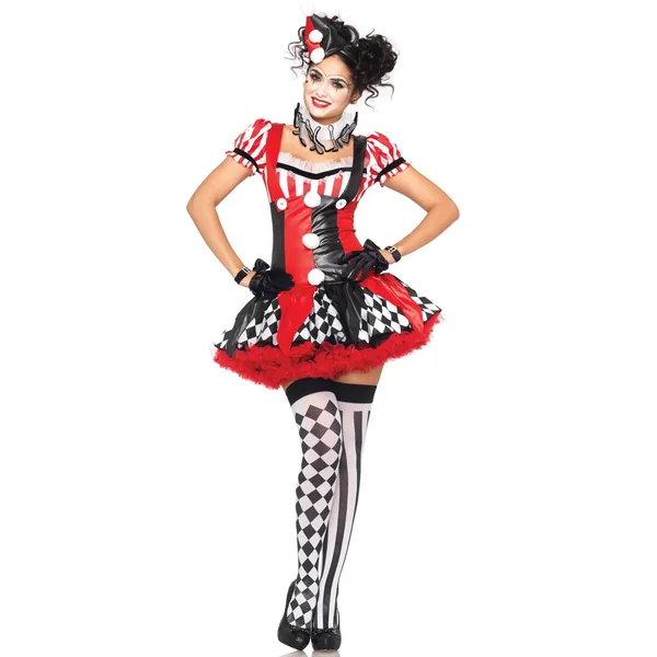 Harlequin Clown Costume