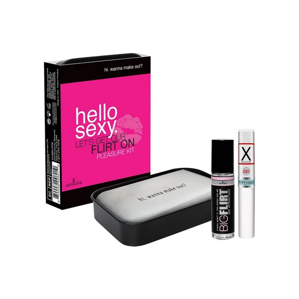Hello Sexy Let's Get Our Flirt On Pleasure Kit