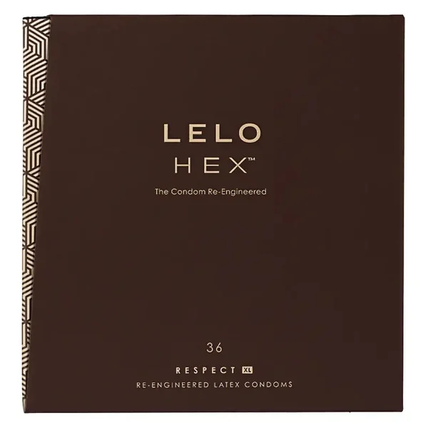 HEX Respect XL Condoms, 36 Pack