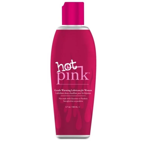 Hot Pink Water Based Warming Lubricant 4.7oz