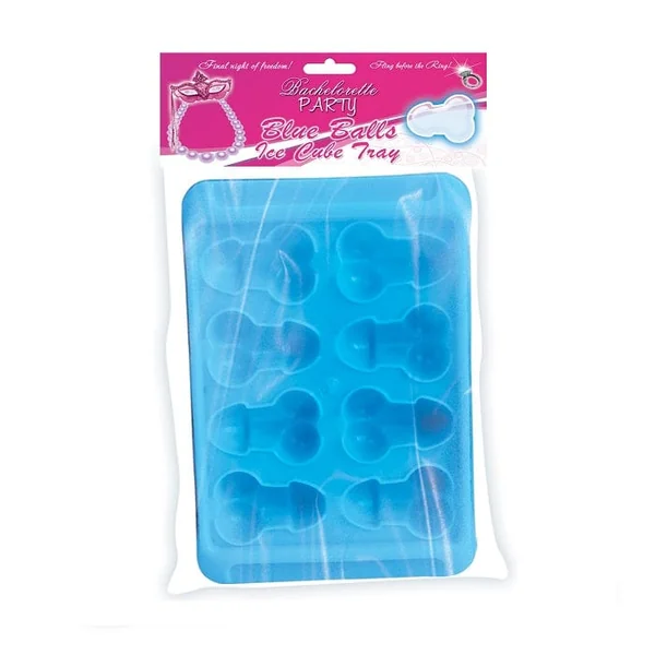 Hott Products Blue Balls Ice Cube Tray