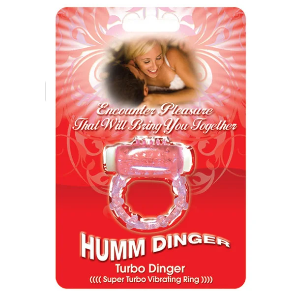 Humm Dinger Turbo Cock Ring Magenta