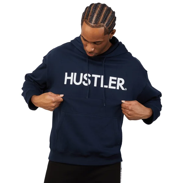 HUSTLER Classic Logo Pull Over Hoodie