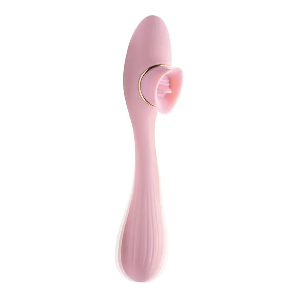Inmi Pleasure Bender Bendable 2-in-1 Vibrator – Pink