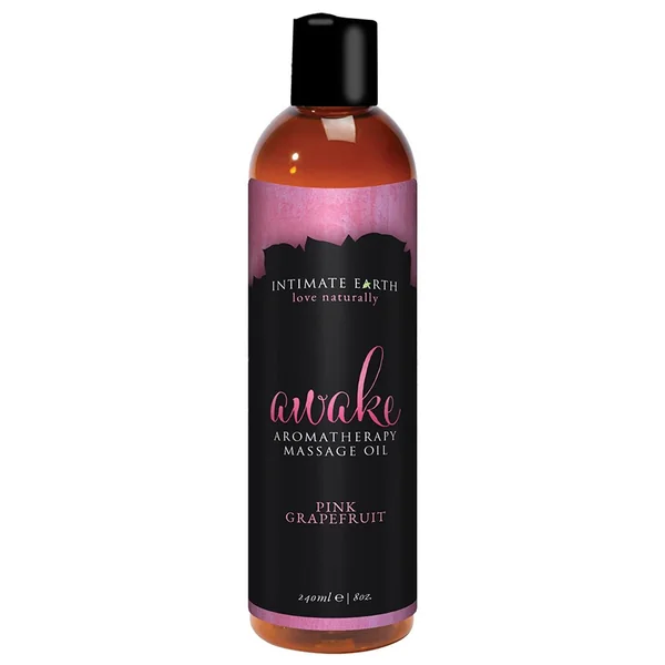 Intimate Earth Awake Massage Oil 4 oz