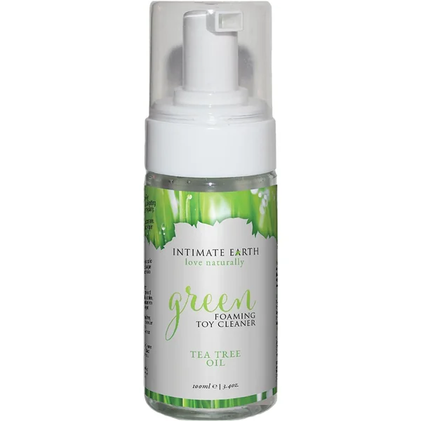 Intimate Earth Green Foaming Toy Cleaner Tea Tree Oil