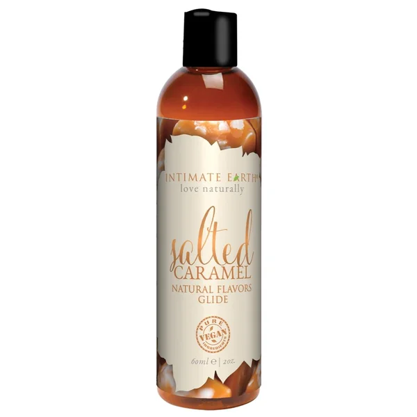 Intimate Earth Natural Flavors Glide Lubricant Salted Caramel