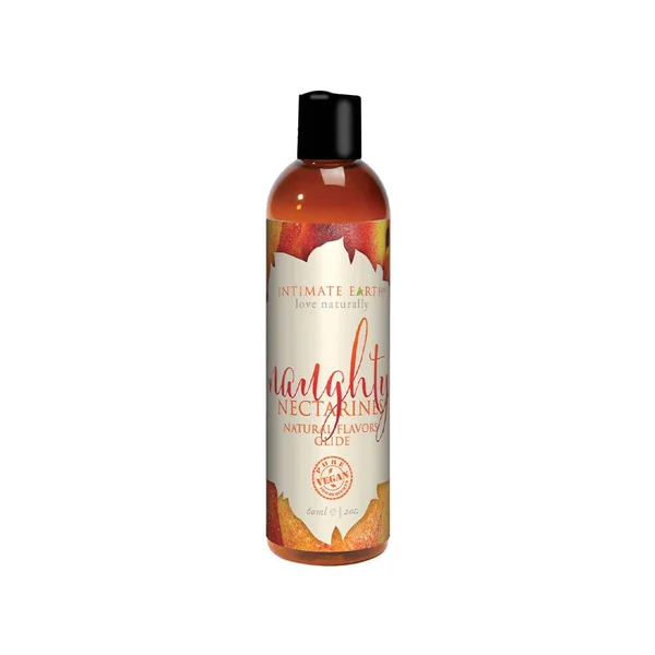 Intimate Earth - Nature Flavours Glides - Naughty Nectarines - 2oz