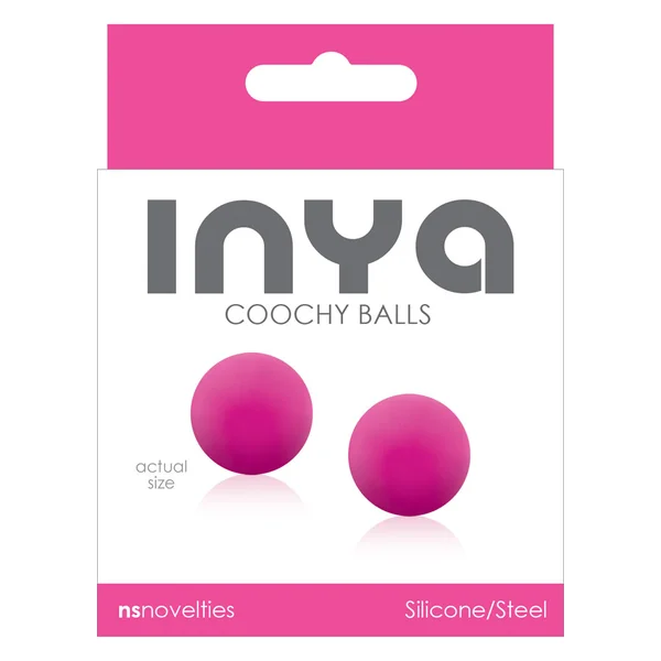 Inya Coochy Silicone Kegal Balls Pink