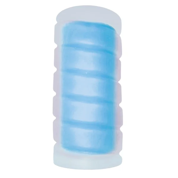 Jack It Duo Jelly Textured Masturbator Stroker Sky Blue