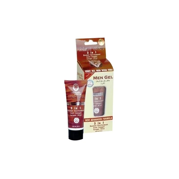 JAGUAR POWER 3 IN 1 PENIS ENLARGEMENT CREAM 50ML PEC-005