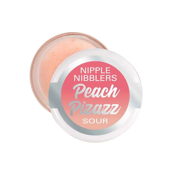 Jelique Nipple Nibblers Sour Tingle Balm Peach Pizazz 3 gm. 1 pc.
