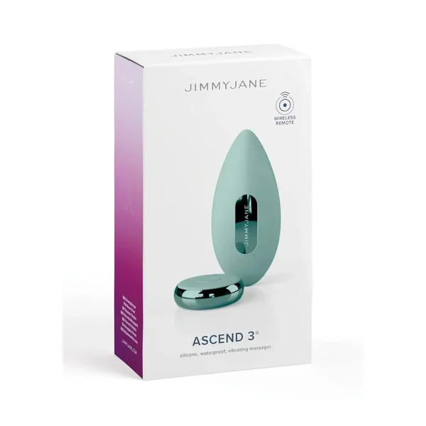 Jimmyjane Ascend 3 Silicone Vibrating Massager with Remote