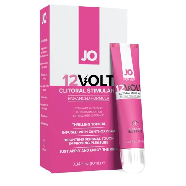 Jo 12Volt Clitoral Stimulant Enhanced Formula .34 Ounce