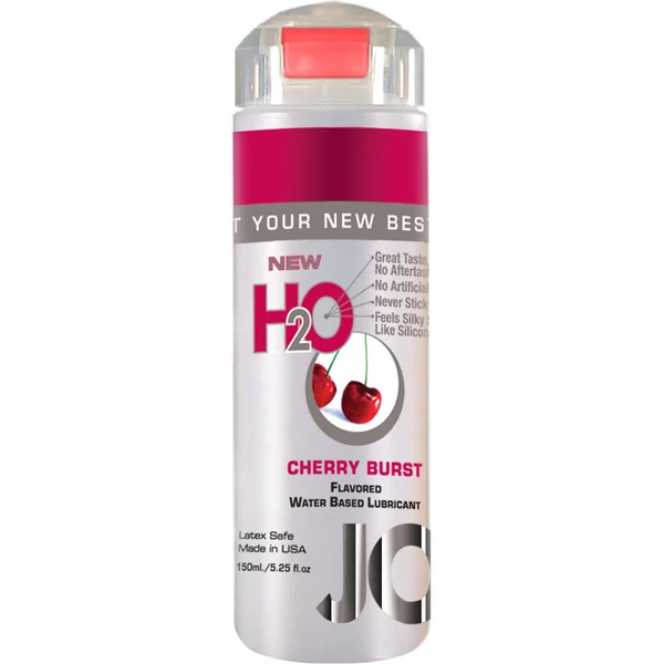 JO H2O Water Based Flavored Lubricant Cherry Burst 4oz