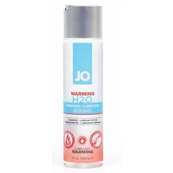 JO H2O Water Based Warming Lubricant 4oz