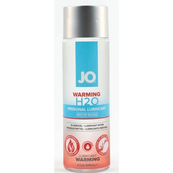 JO H2O Water Based Warming Lubricant 8oz