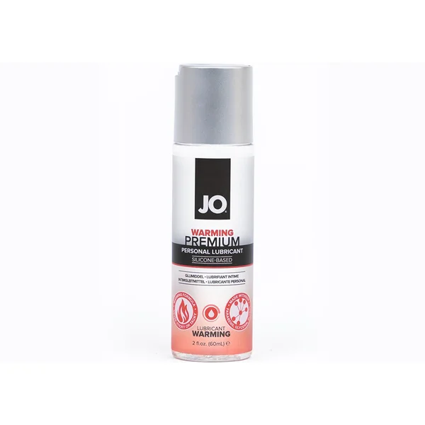 JO Premium Warming Silicone-Based Lubricant 2 oz.