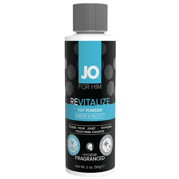 JO Revitalize Toy Powder for Him - 2 oz