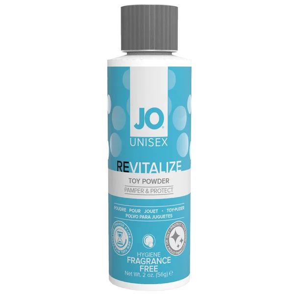 JO Revitalize Unisex Toy Powder - 2 oz