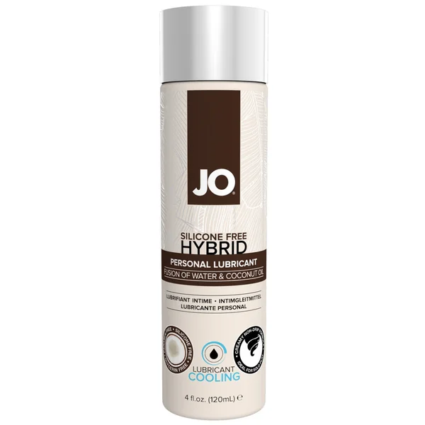JO Silicone Free Hybrid Cooling Lubricant w/Coconut - 4 oz