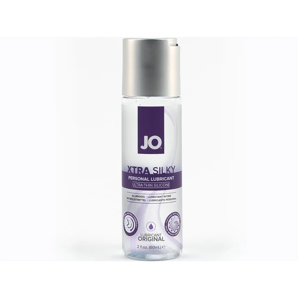 JO Xtra Silky Silicone Lubricant 2 oz.