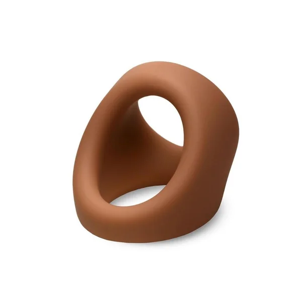 JOCK Silicone Cock and Ball Ring – Caramel