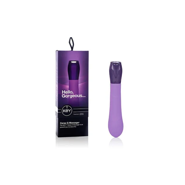 Jopen - Key - Ceres G G-Spot Vibrator - Purple